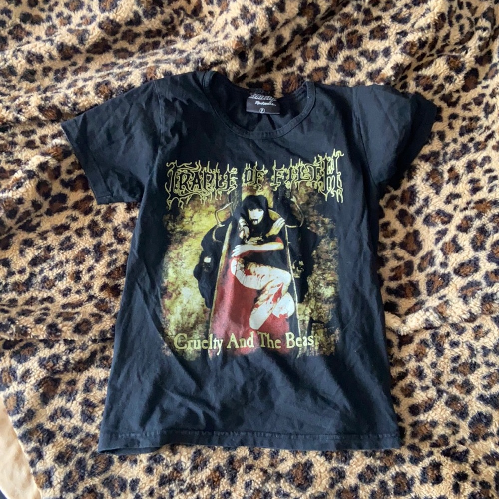 VINTAGE CRADLE OF FILTH LADIES TOP